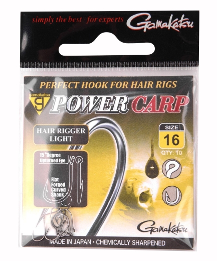 Gamakatsu Power Carp Hair Rigger Light