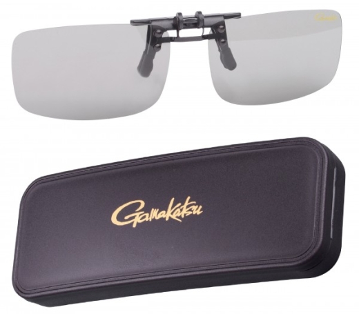 Gamakatsu G-Glasses Clip on Glass Light Green/Blue Polarisationsbrille Polbrille