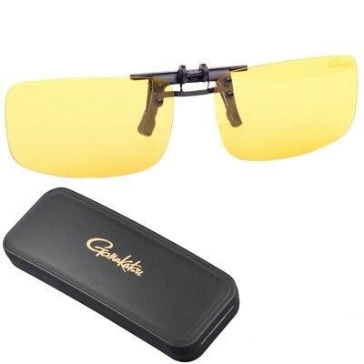 Gamakatsu G-Glasses Clip on Glass Amber Polarisationsbrille Polbrille