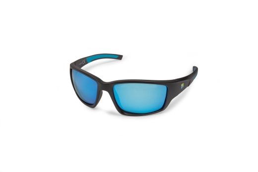 Preston Sonnenbrille - Floater Pro Polarised Sunglasses Blaue Linse