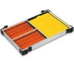 Rive 28 orange and 20 yellow winder kit and 30mm tray, room for 48 rigs