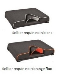 Rive spare seat without tray and with pole heel