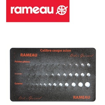 Rameau Rutenspitzen Schablone