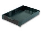 Rive Seitenschublade Plastik mit Holzfassade  60mm