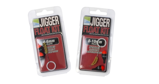 PRESTON JIGGER FLOAT KITS 8-10mm Pellets