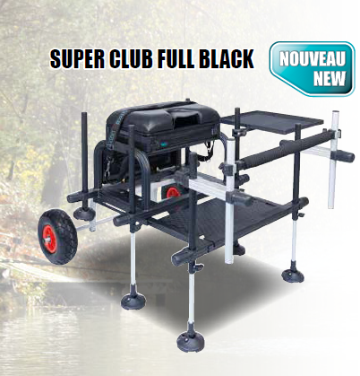 Rive SUPER CLUB FULL BLACK D25 with accessories