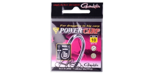 Gamakatsu Power Carp Ring Eye Barbless