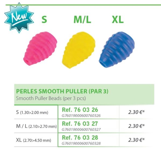 Rive Smooth Puller Beads (per 3 pcs)