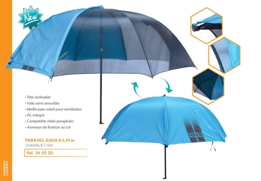 Rive Aqua Umbrella 2.10m