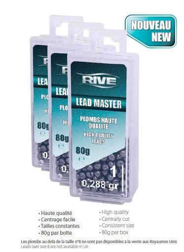 RIVE LEAD MASTER - individual box (80gr)