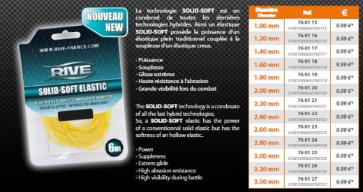 RIVE SOLID SOFT ELASTICS