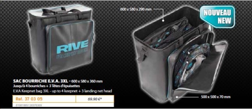 RIVE E.V.A Keepnet bag 3XL