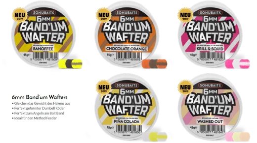 Sonubaits 6mm Band’um Wafters