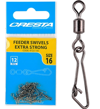 CRESTA FEEDER SWIVELS EXTRA STRONG #12