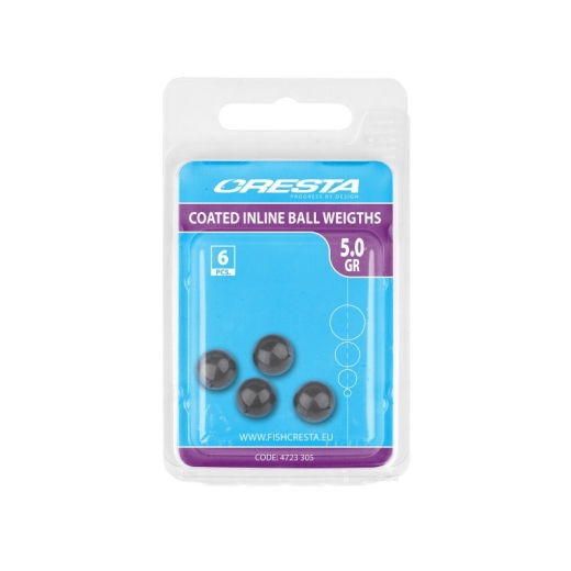 Cresta Coated Inline Ball Weights