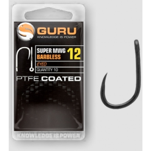 GURU SUPER MWG BARBLESS HOOKS