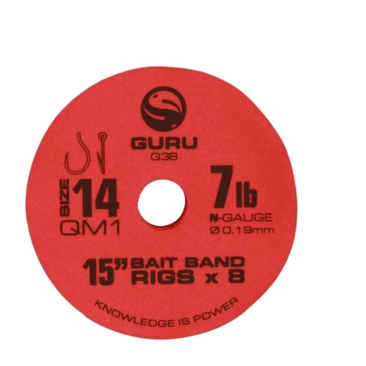 GURU QM1 BAIT BAND READY RIGS 15 - 38cm