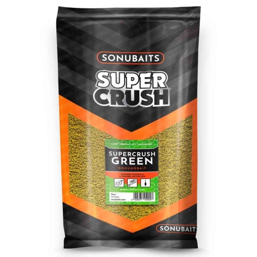 Sonubaits Supercrush Green - Groundbait - 2 Kg