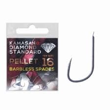 Kamasan Diamond Standard Pellet Barbless Haken