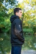 RIVE HOODIE VERTICAL BLACK