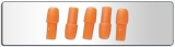 Plastik Stoppel f�r Knicklichtposen