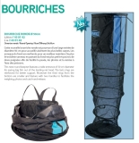 Rive Setzkescher Rund Schwarz/Aqua 3m