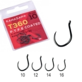 Kamasan T360 Barbless Eyed P.T.F.E. coated
