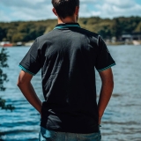 Rive Polo Shirt Schwarz