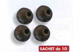 Rameau natural rubber bead 4&6mm