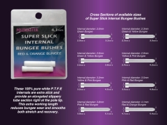 DRENNAN POLEMASTER SUPER SLICK INTERNAL BUNGEE BUSHES