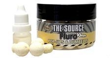 Dynamite Baits Fluro White Pop Ups & Dumbells 10mm Coconut Cream