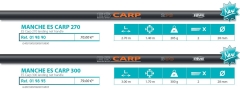 Rive ES Carp landing net handles
