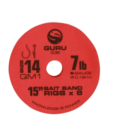 GURU QM1 BAIT BAND READY RIGS 15 - 38cm