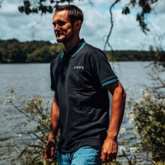 Rive Polo Shirt Schwarz