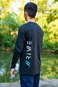 RIVE BLACK LONG-SLEEVE T-SHIRT